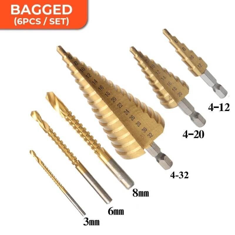 š„HotSaleš„Titanium Plating Drill Bit Set(6pcs)