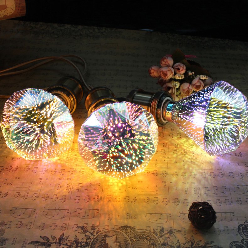 🌈💡SUMMER SALE 50% OFF💎3D Fireworks LED Light Bulb