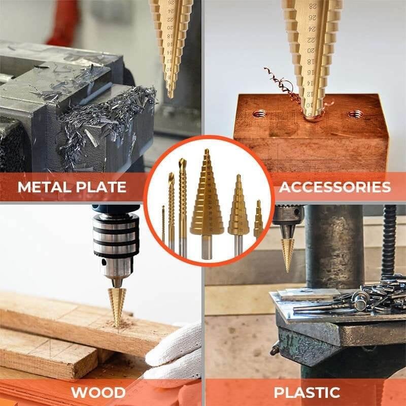 š„HotSaleš„Titanium Plating Drill Bit Set(6pcs)