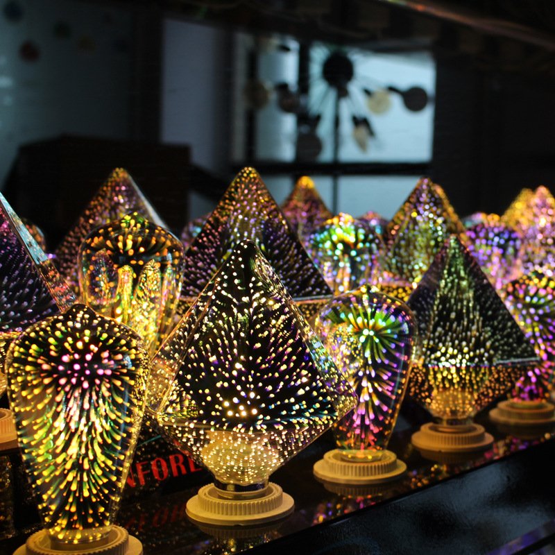 🌈💡SUMMER SALE 50% OFF💎3D Fireworks LED Light Bulb
