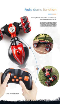 REMOTE CONTROL STUNT CAR + GESTURE SENSOR