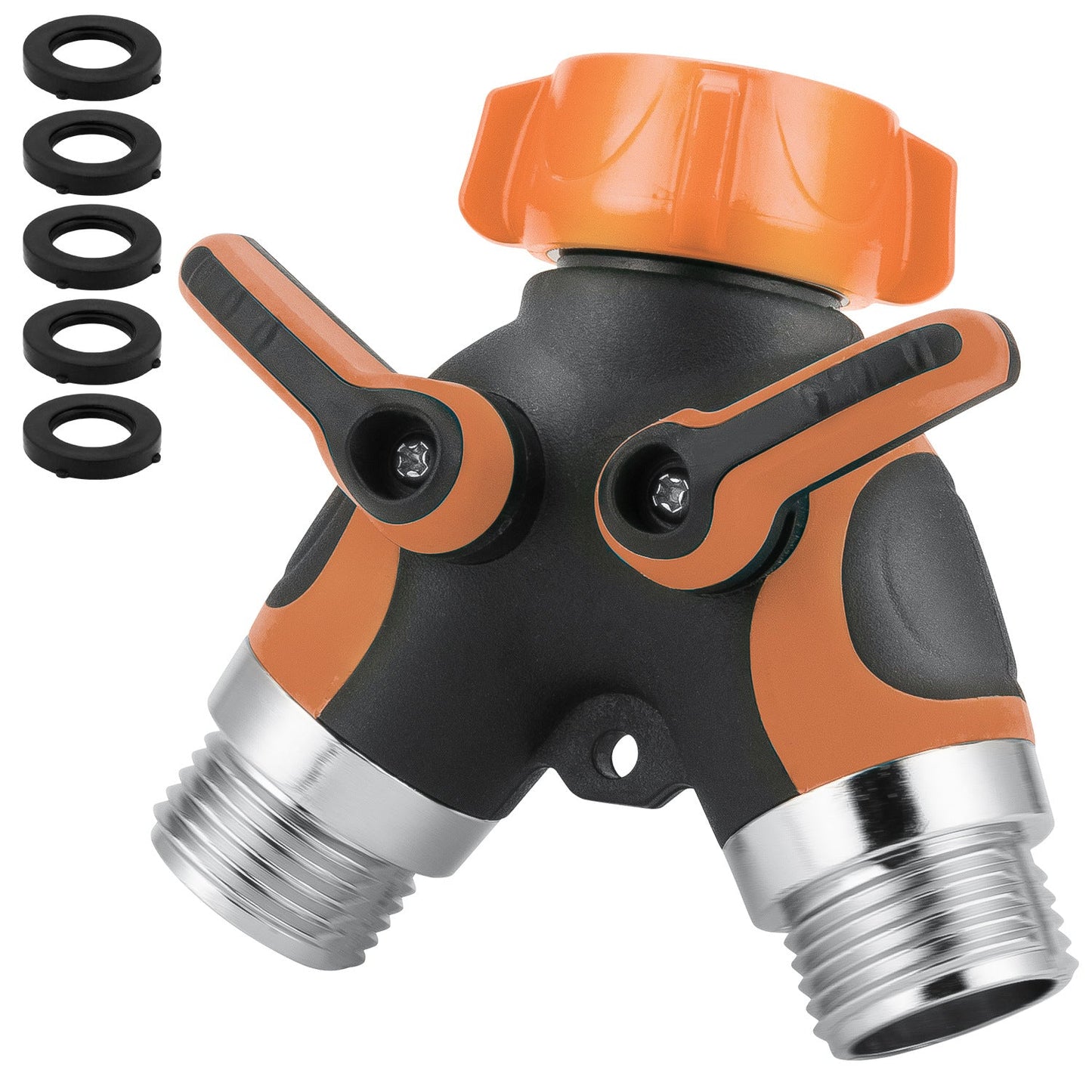 3/4" Y-Type Two-Way Fitting One Outlet Two Way Splitter