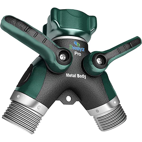 3/4" Y-Type Two-Way Fitting One Outlet Two Way Splitter