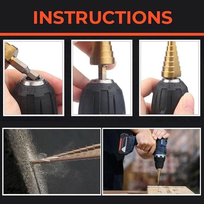š„HotSaleš„Titanium Plating Drill Bit Set(6pcs)