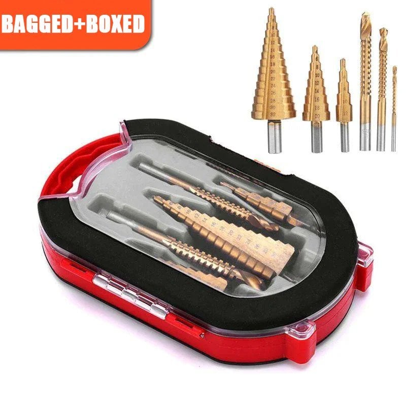 š„HotSaleš„Titanium Plating Drill Bit Set(6pcs)