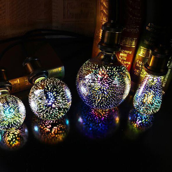 🌈💡SUMMER SALE 50% OFF💎3D Fireworks LED Light Bulb