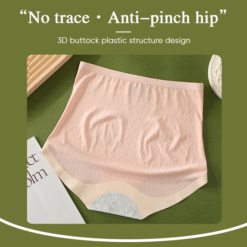 💥1 get 2 free (3PCS)🌷Fresh Seamless High Waist Butt Lift Panties