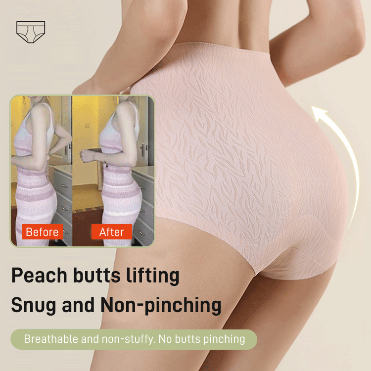 💥1 get 2 free (3PCS)🌷Fresh Seamless High Waist Butt Lift Panties