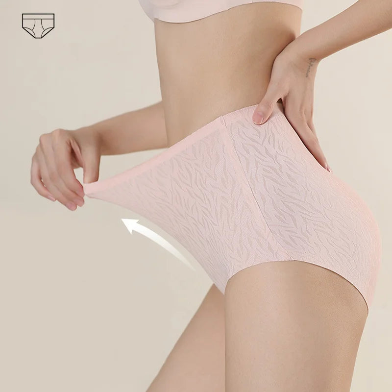 💥1 get 2 free (3PCS)🌷Fresh Seamless High Waist Butt Lift Panties