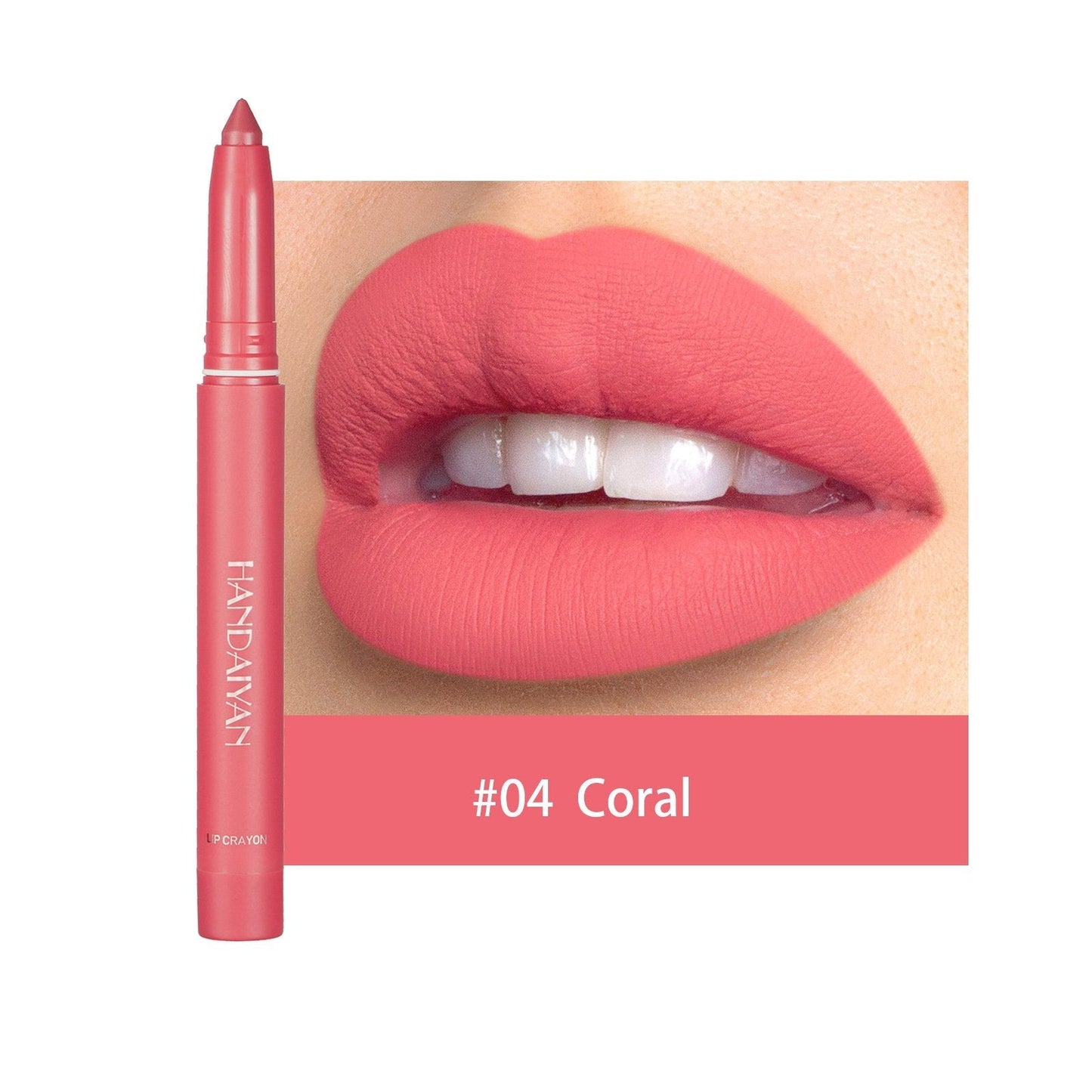 🔥Huge Sale 51% OFF✨12 Color Rotating Sharpenable Matte Lipstick Pencils