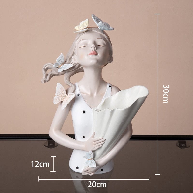 Hellohobot - Ceramic Vase "Butterfly Girl"