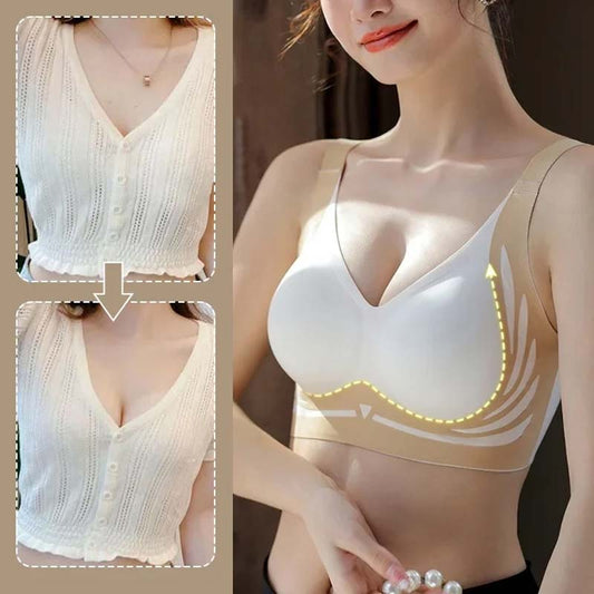 🔥Hot Sale🔥Lifting Anti-Sagging Wireless Push-up Bra