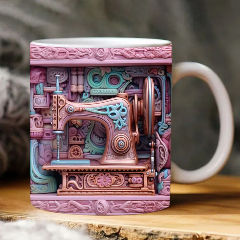 🔥Hot Sale🔥3D Sewing Mug