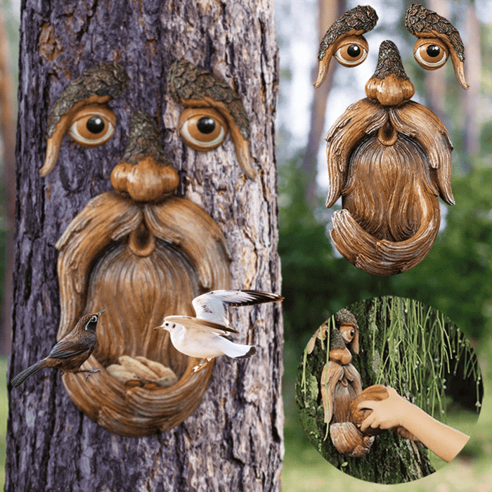 Hot Sale 49% OFF🌳Unique old man tree art outdoors