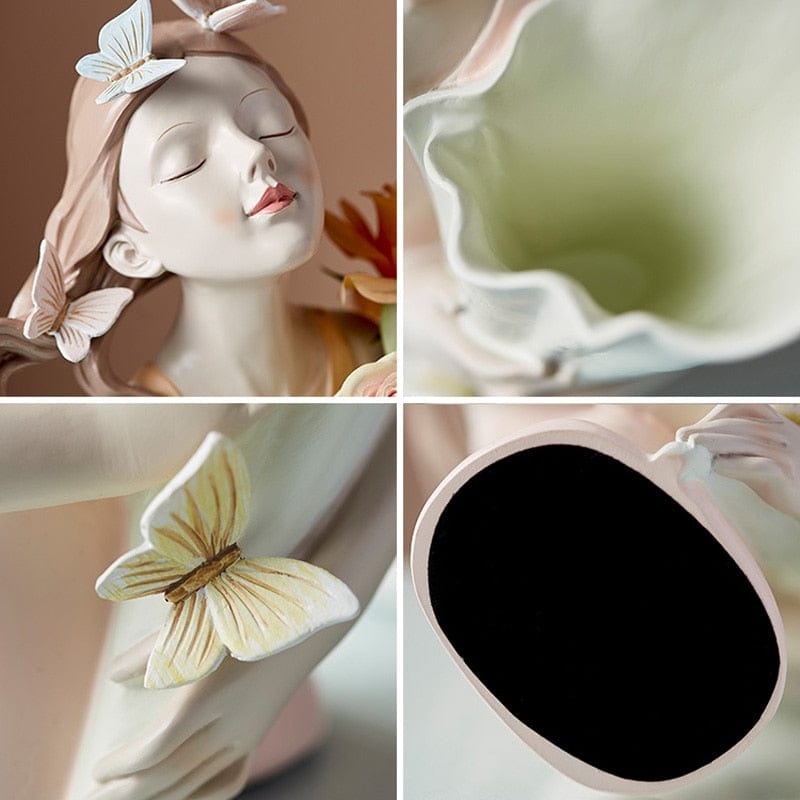 Hellohobot - Ceramic Vase "Butterfly Girl"