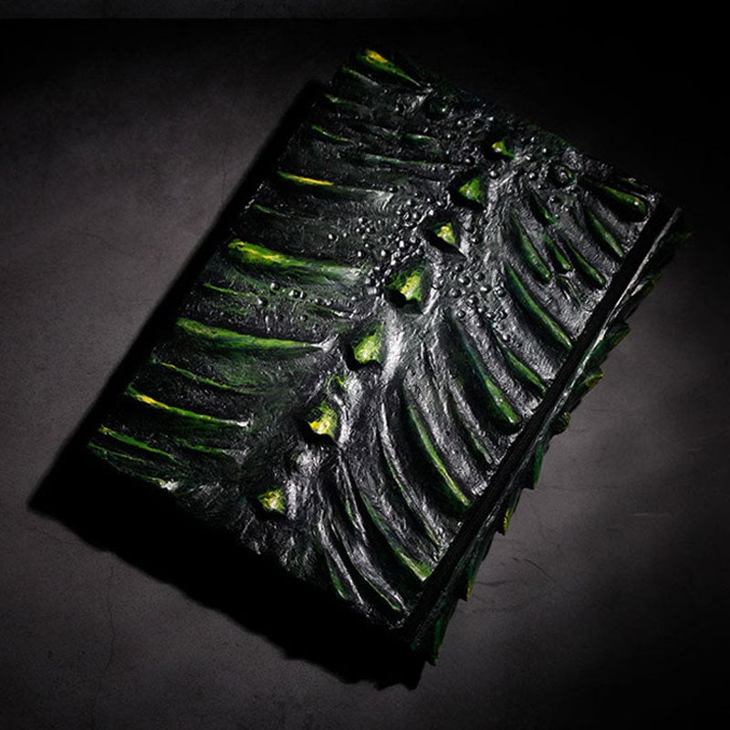 Hellohobot - Dragon Eye 3D Embossed Journal - Handmade Resin Engraved Notebook