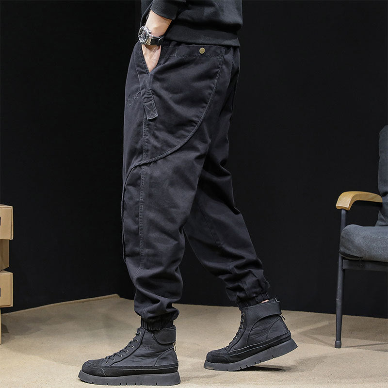 Hellohobot -  Winter and Autumn Men's Stylish Harlan Tactical Pants