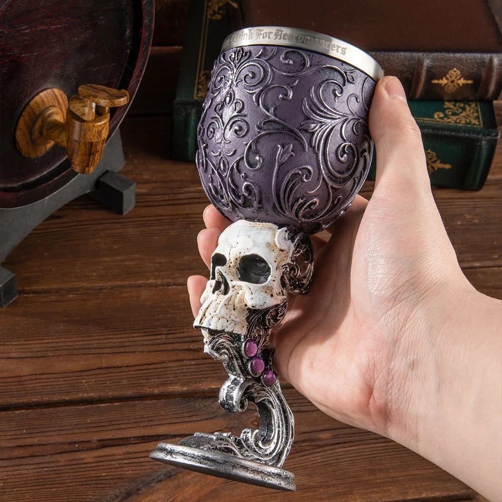 🔥Hot sale❤️‍🔥Magic Style Stainless Steel Decorative Goblet