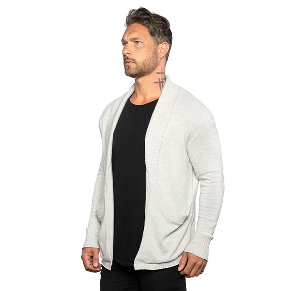 Hellohobot - Men's Slim Cardigans With Bags