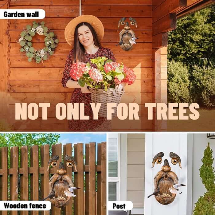 Hot Sale 49% OFF🌳Unique old man tree art outdoors