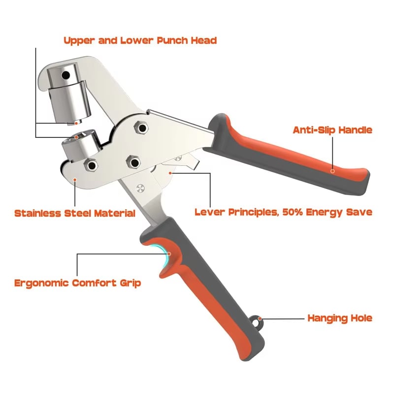 Hellohobot - Airbrush manual air eye pliers