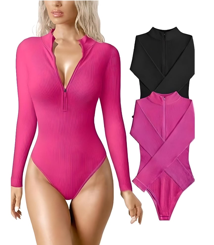 Hellohobot - Zip Up Body Suit Set