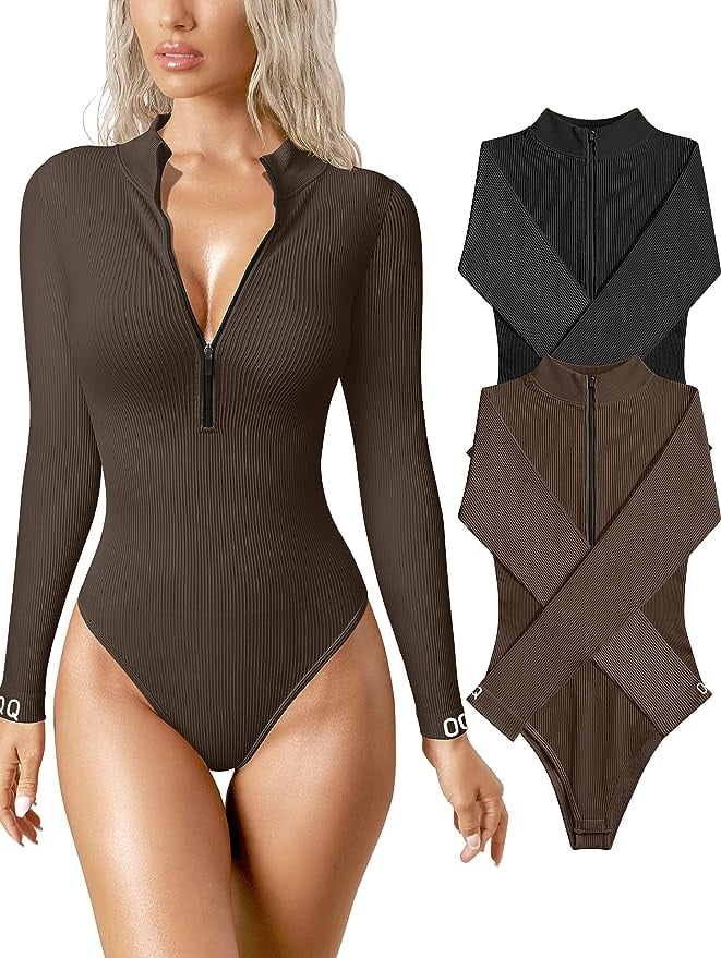 Hellohobot - Zip Up Body Suit Set