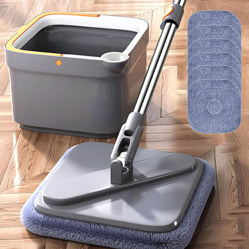 🔥LAST DAY 55% OFF🎁Self-cleaning dry spin mop