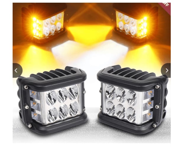 🔥LAST DAY 53% OFF🎁Car double-sided LED dual-color light