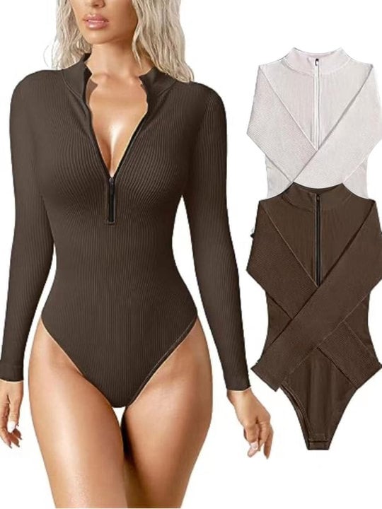 Hellohobot - Zip Up Body Suit Set