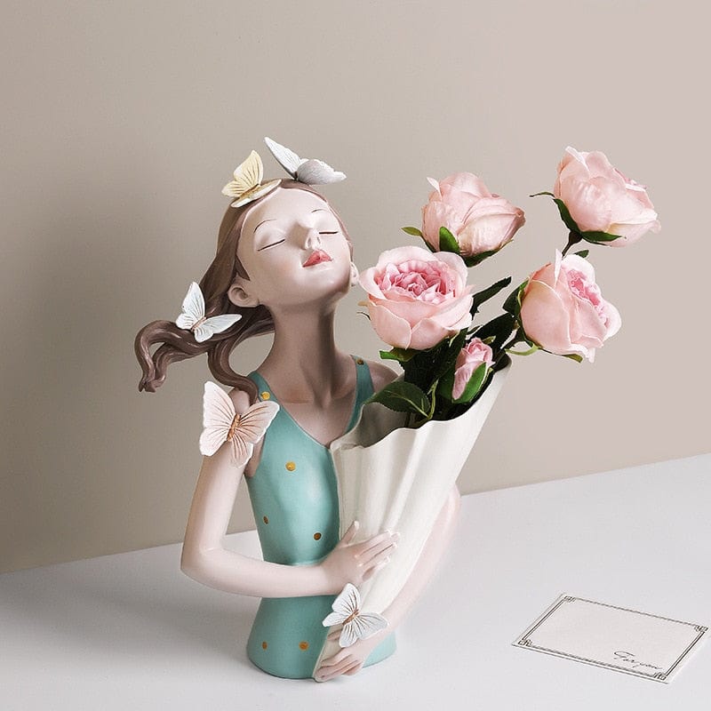 Hellohobot - Ceramic Vase "Butterfly Girl"