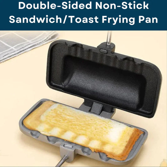 🔥Hot Sale🔥Double-Sided Non-Stick Frying Pan For Sandwich and Bread Toast