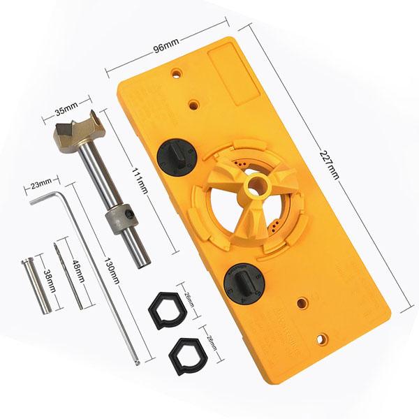 🔥Hot Sale🔥35mm Concealed Hinge Jig kit