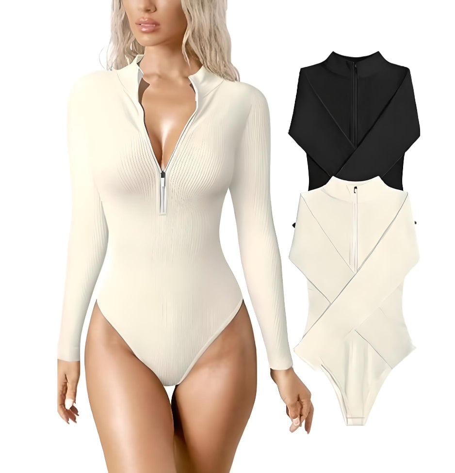 Hellohobot - Zip Up Body Suit Set