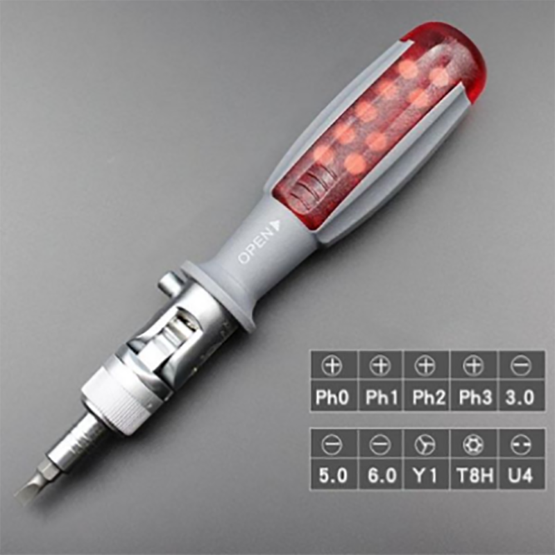 Hellohobot - Rotatable ratchet screwdriver set