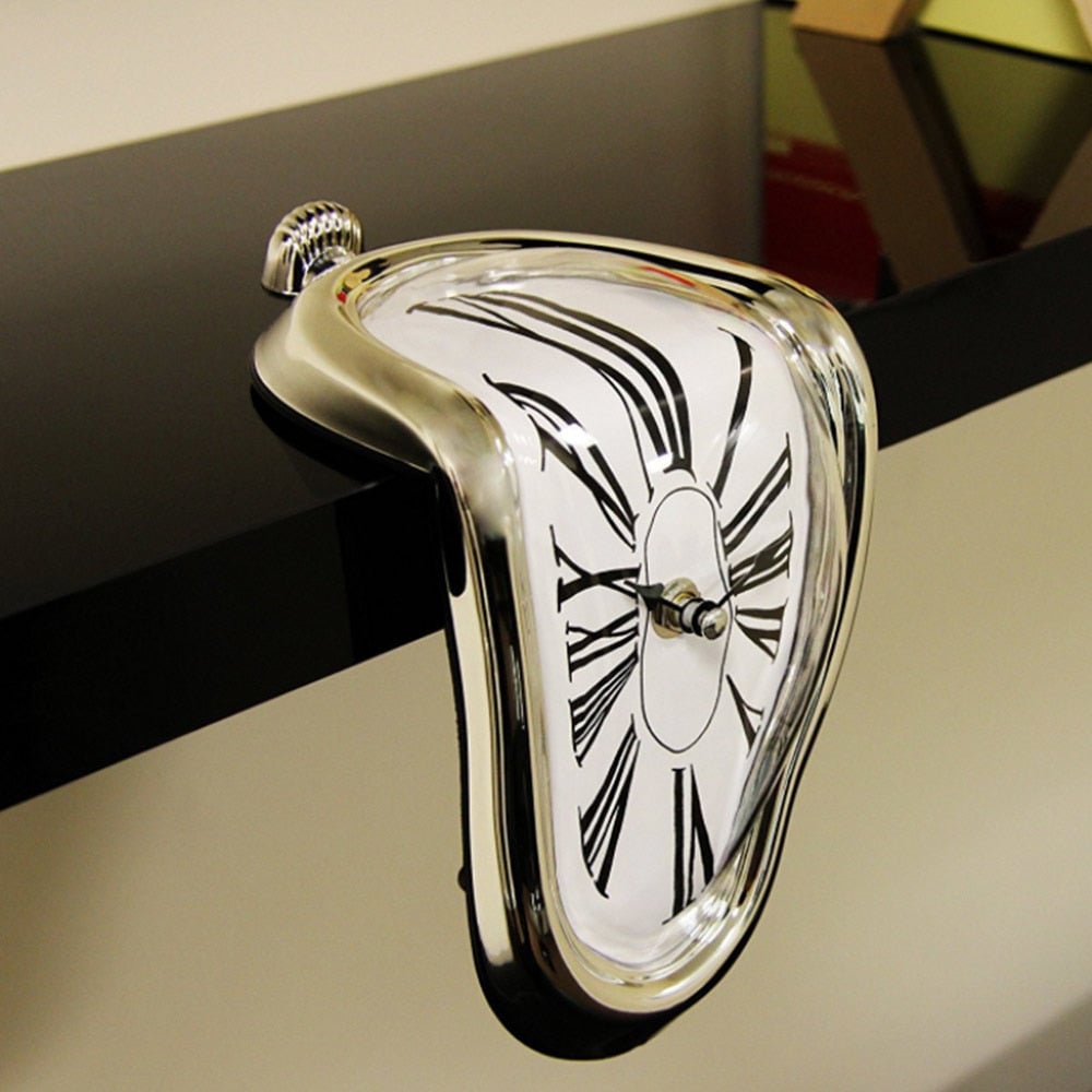 Hellohobot - Persistence of Memory - Abstract Melting Clock