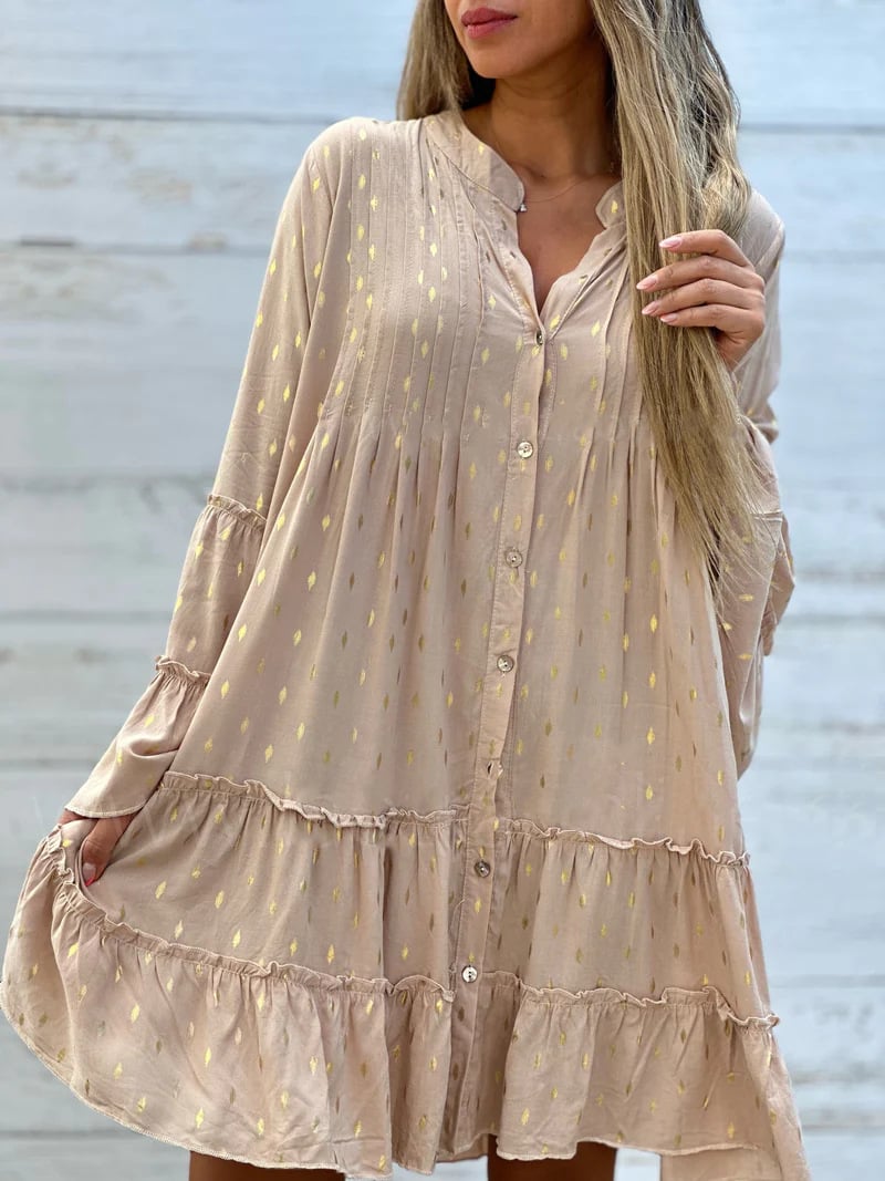 💃Huge Sale 53% OFF🔥Fashion Flared Sleeve Loose Fit Casual Dress