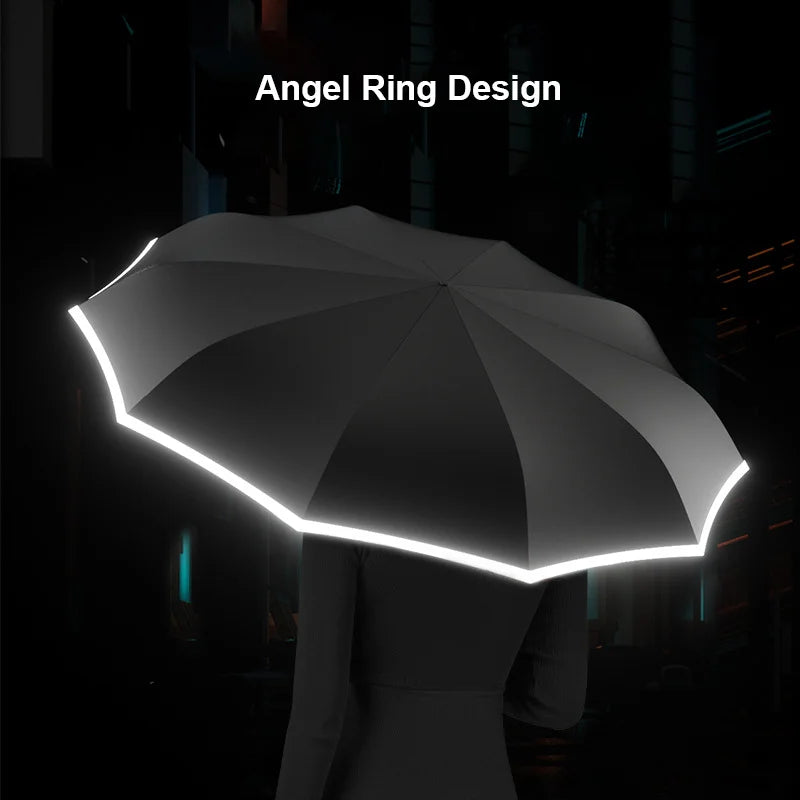 🎁Hot Sale☂️Reverse Opening Automatic Windproof Umbrella for Rain