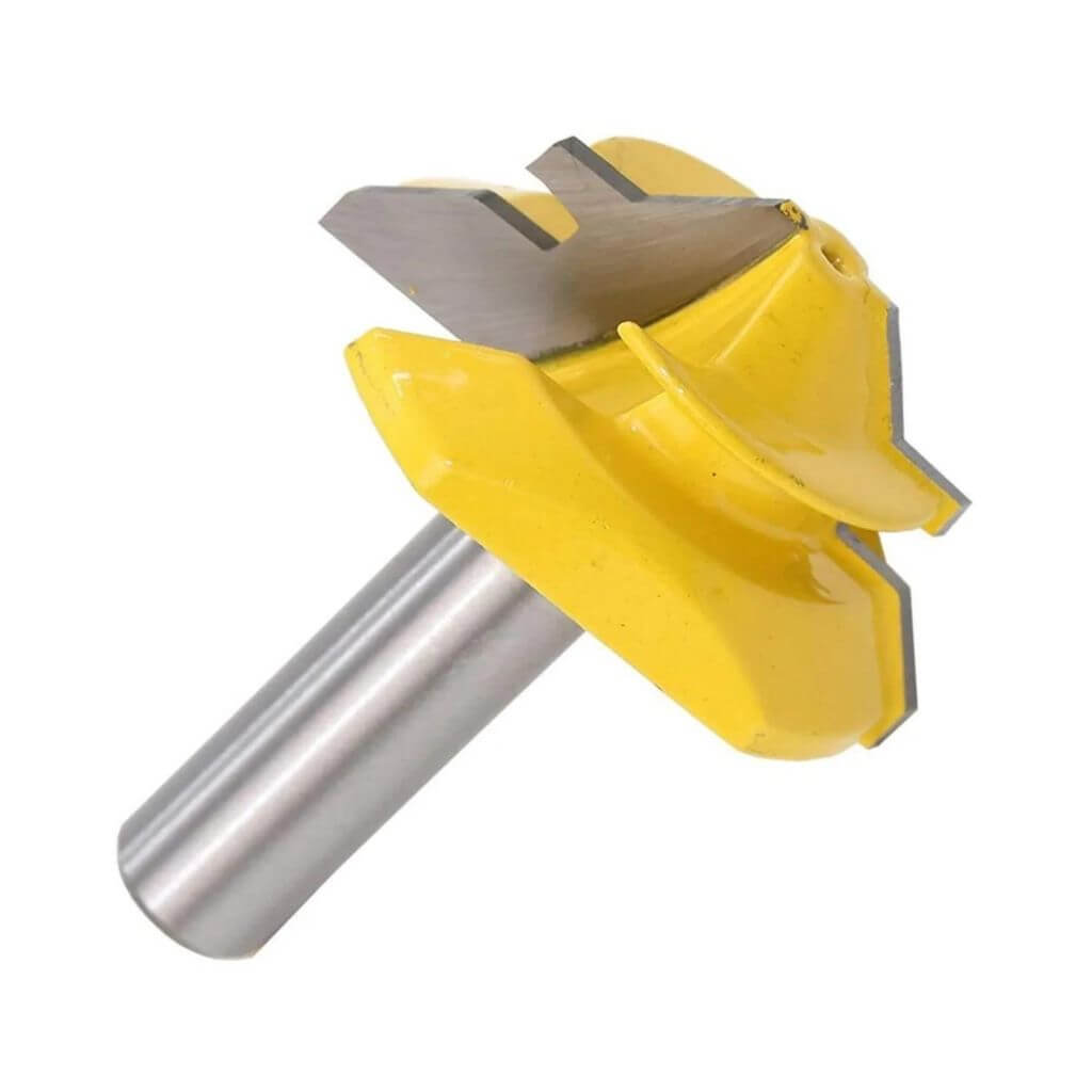 45-degree Lock Miter Router Bit - 1/2" Shank