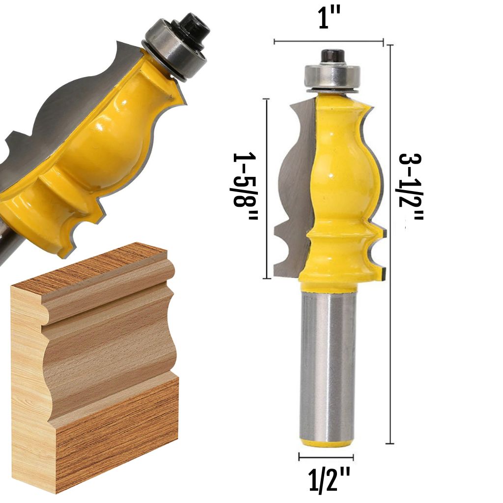 Molding Router Bit - 1/2" Shank