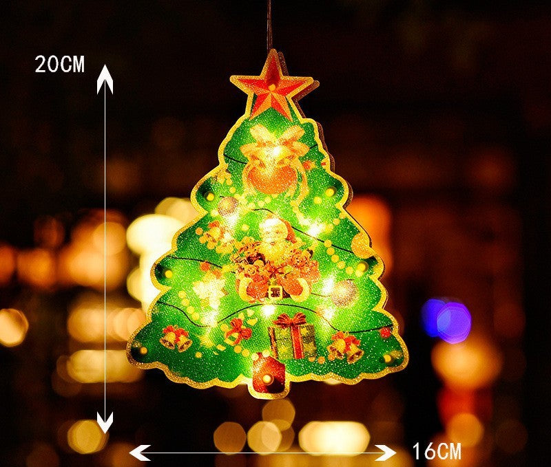 🎄Early Christmas Hot Sale 50% OFF-LED Suction Cup Window Hanging Lights