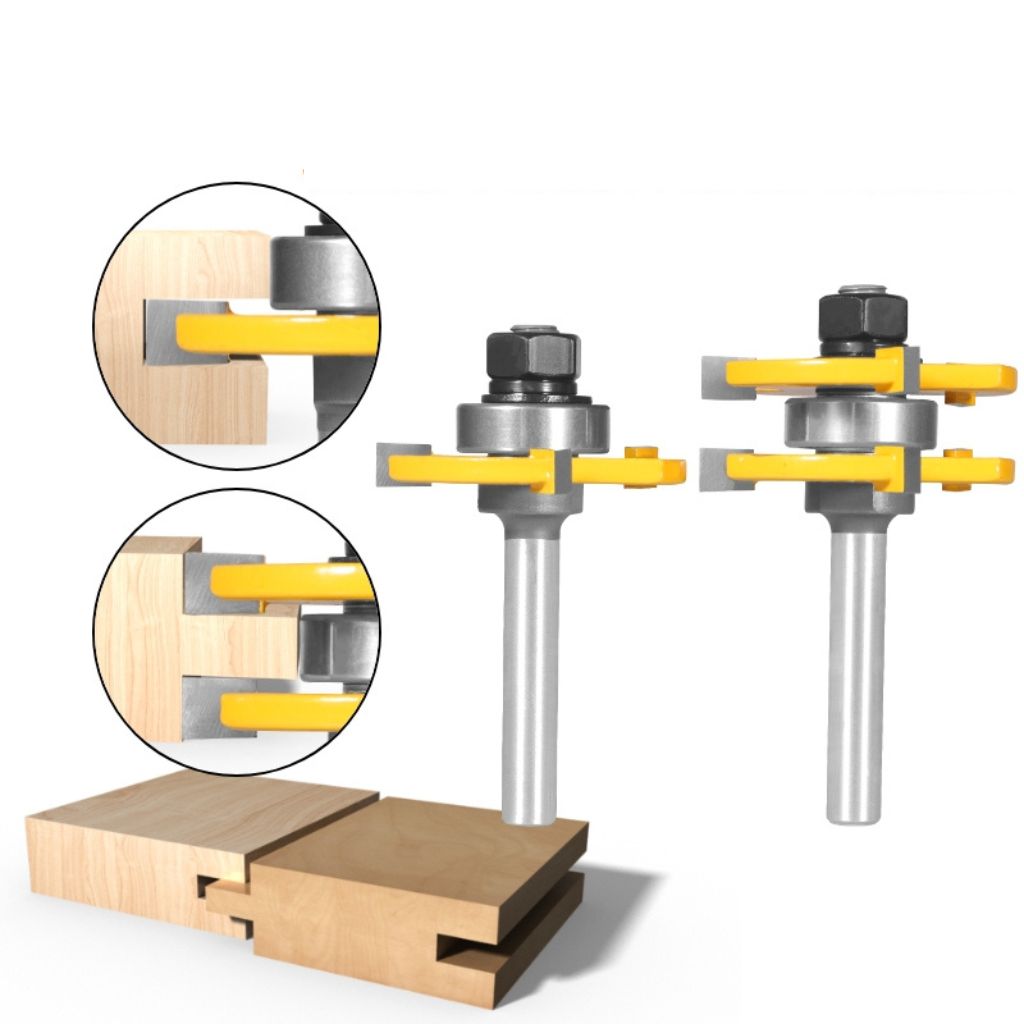 Tongue & Groove Router Bit - 1/2" Shank