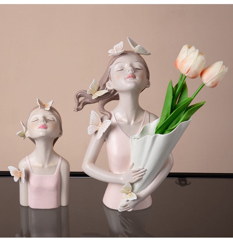 Hellohobot - Ceramic Vase "Butterfly Girl"