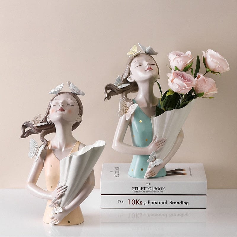 Hellohobot - Ceramic Vase "Butterfly Girl"