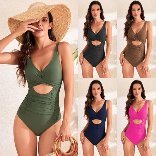 🔥Hot Sale 49% OFF🔥Push Up One Piece Tummy Control Swimsuit