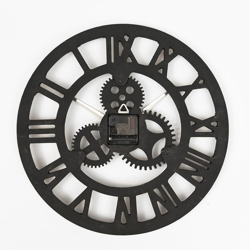 Hellohobot - Father's Day Gift-Wooden Vintage Wall Clock