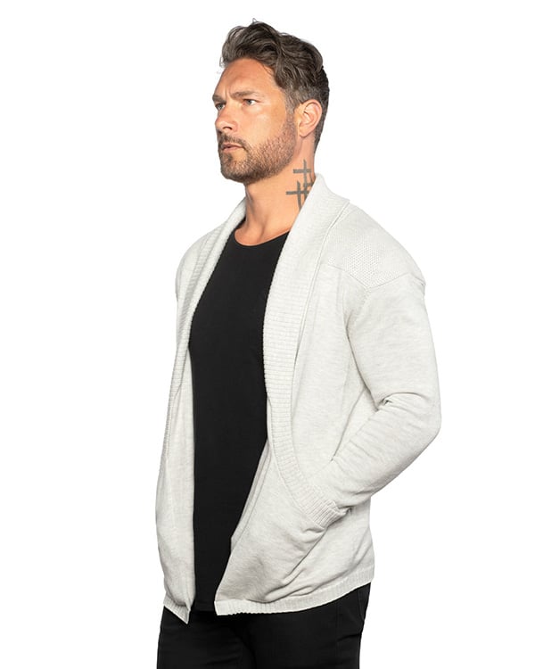 Hellohobot - Men's Slim Cardigans With Bags