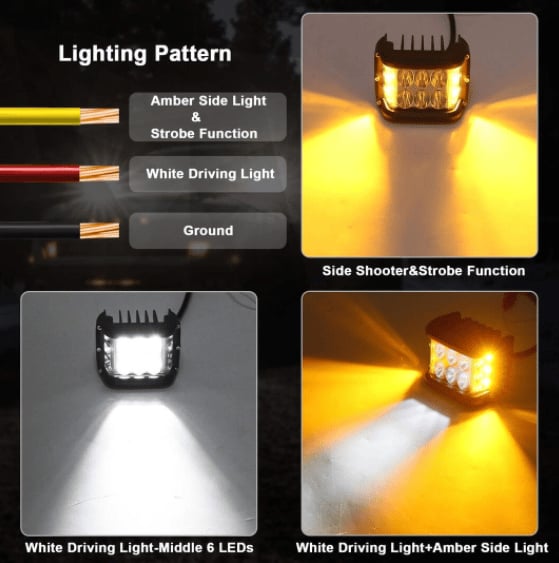 🔥LAST DAY 53% OFF🎁Car double-sided LED dual-color light