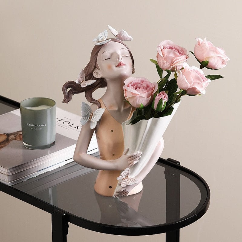 Hellohobot - Ceramic Vase "Butterfly Girl"