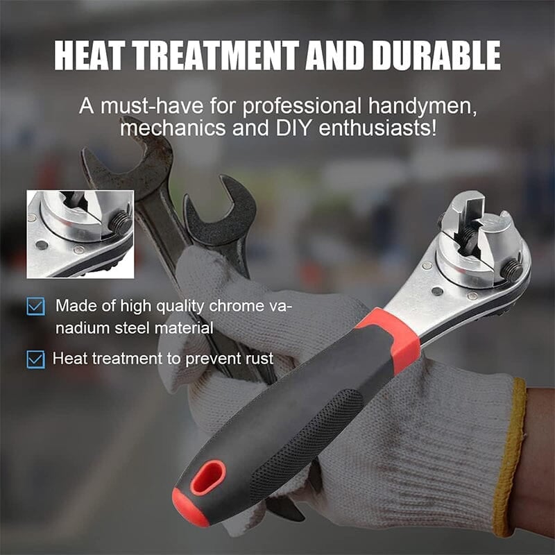 🔥Hot sale🔥Adjustable Ratchet Wrench